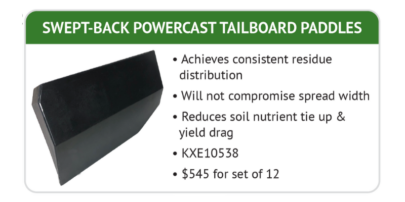 Swept-Back Powercast Tailboard Paddles Swept-Back Powercast Tailboard Paddles
